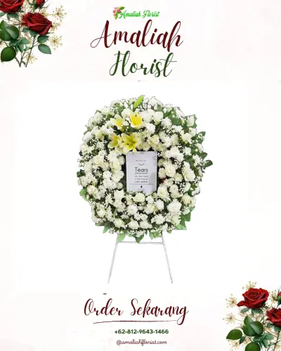 Krans Bunga Duka Cita di Pengarengan
